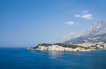 Naklejka na ściany i meble Resort Makarska. Croatia