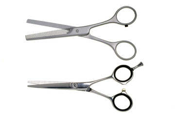 Special scissors for work of hairdresser