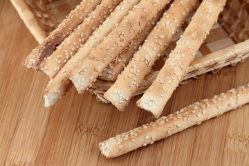 Grissini bread stick