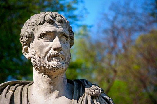 Hadrian Portrait - Bust of Roman Emperor