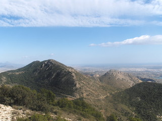 sierra de crevillente alicante