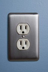 An North American electrical outlet