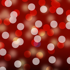 Red Bokeh