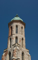 Fototapeta na wymiar bell tower of church