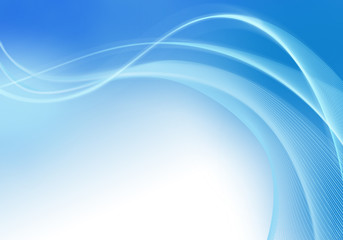 Fototapeta premium Abstract blue