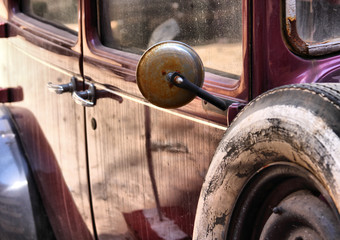 Abandoned Vintage Car