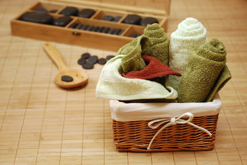 Obraz premium set for massage