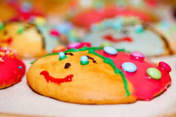 Selbstgebackene Kekse