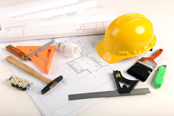 Plans, Hardhat, and Tools