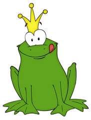 Frosch, Frog, Froschkönig, Märchen, Krone, Kröte