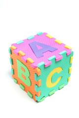 Alphabet Puzzle Cube