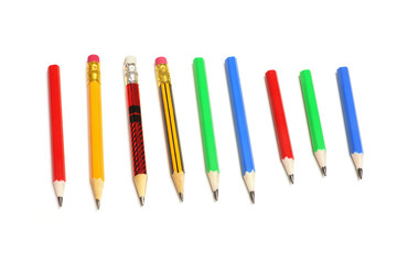 Row of Pencils