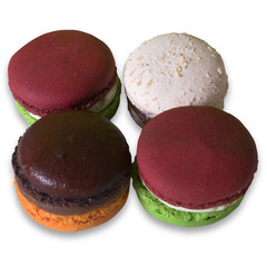 plateau de 4 macarons