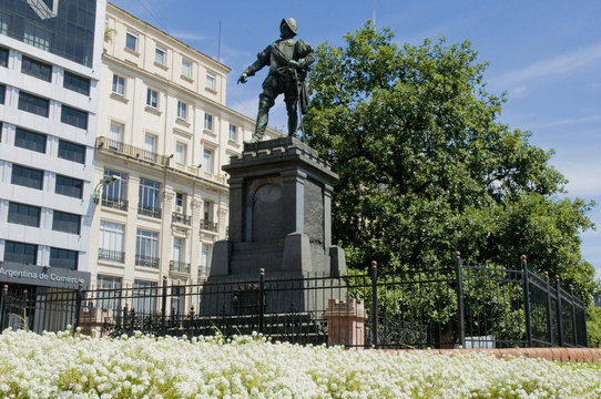 Juan de Garay Monument at Buenos Aires, Argentina