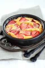 Strawberry Clafoutis