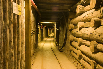 Obraz premium kopalnia soli w Wieliczce