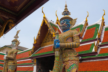 Fototapeta na wymiar Grand Palace, Rup Yak, Bangkok, Thailand
