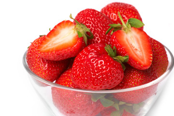 Fresh and tasty strawberries