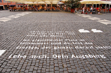 In Piazza ad Augsburg - Germania