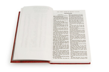 Fototapeta premium Bible book isolated on the white background