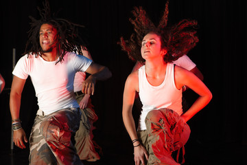 Dancers on stage