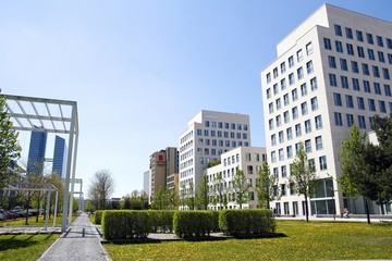 Fototapeta premium Business quarter in Munich