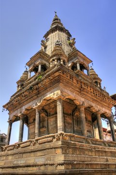 Temple in Bhaktapur (Nepal)