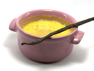 creme brulée à la vanille