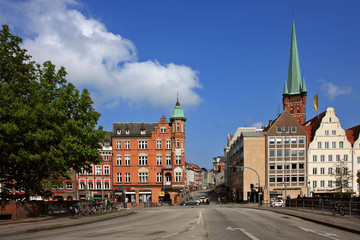 Obraz premium Lübeck Altstadt