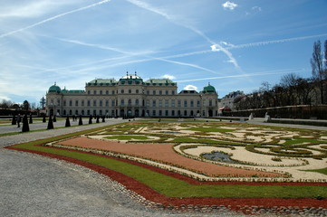 Castello Belvedere Superiore e giardino - Vienna