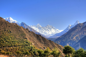 Nepal / Himalaya - Lhotse & Mount Everest