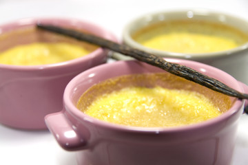 creme brulée à la vanille