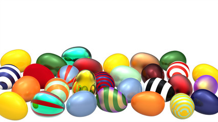 Colored eggs