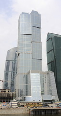 Fototapeta premium .The international business centre of Moscow - City