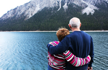 Lovely senior couple