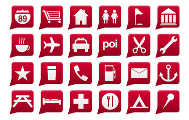 GPS Map Icons