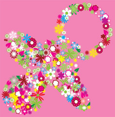 floral pacifier