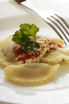 Pansotti al pomodoro