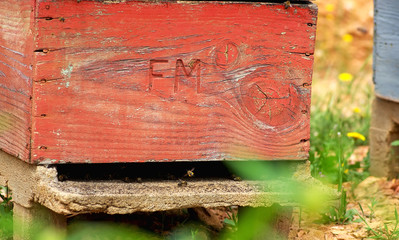 Bee houses at Portugal.