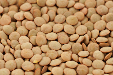 green lentil background