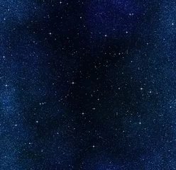 Zelfklevend Fotobehang sterren in de ruimte of nachtelijke hemel © clearviewstock