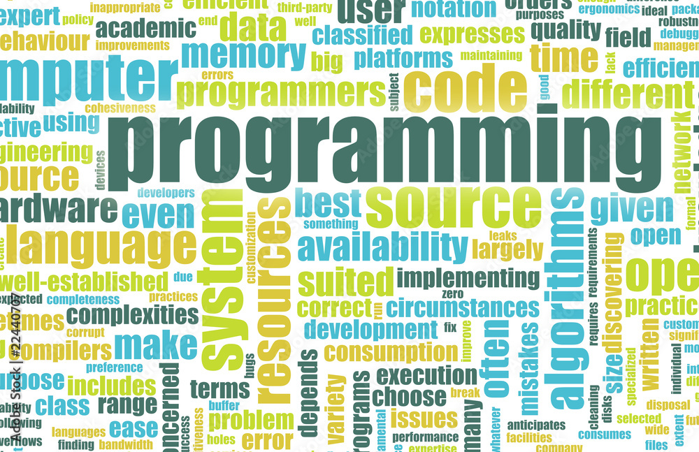 Wall mural computer programming