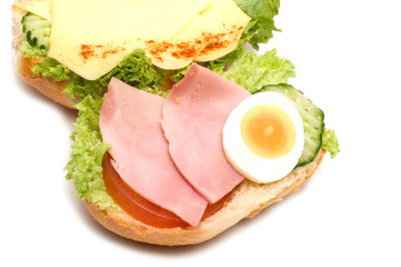 Schinkenbrötchen