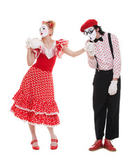 man kissing womans hand