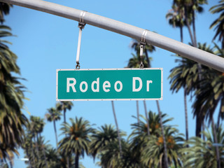 Fototapeta premium Rodeo Drive Sign