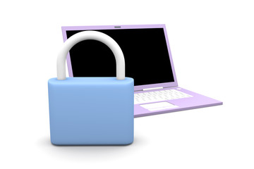 Sicheres Laptop