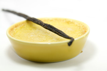 creme brulée à la vanille
