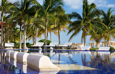 tropical resort