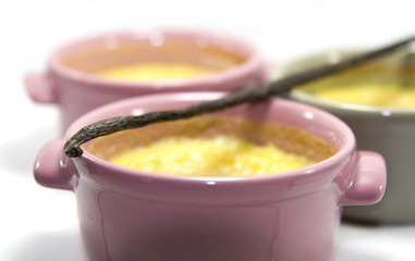 creme brulée à la vanille