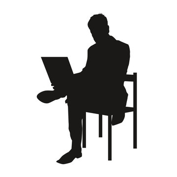 recommend clip art: Employé de bureau